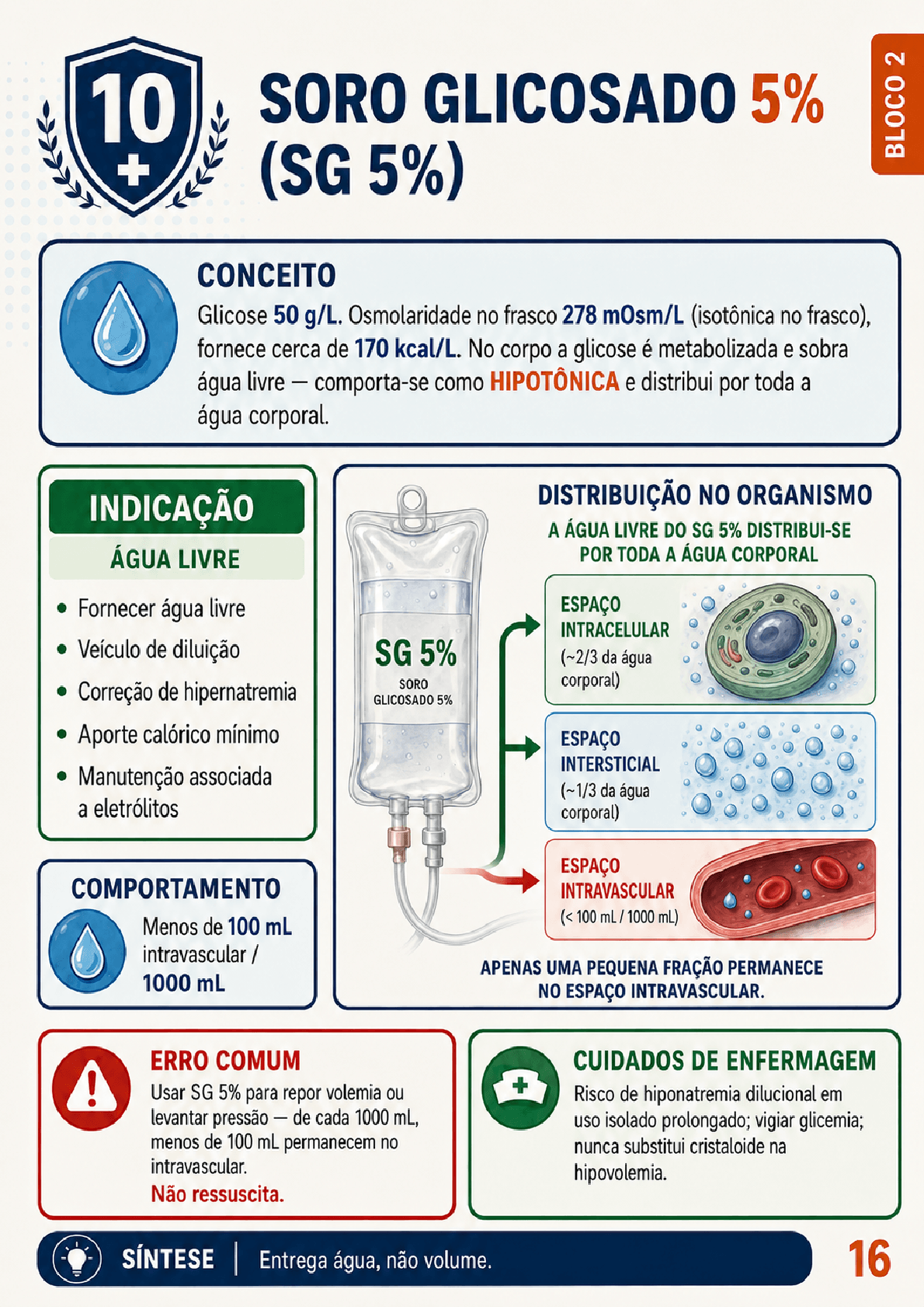 Exemplo de mapa visual de soroterapia hospitalar